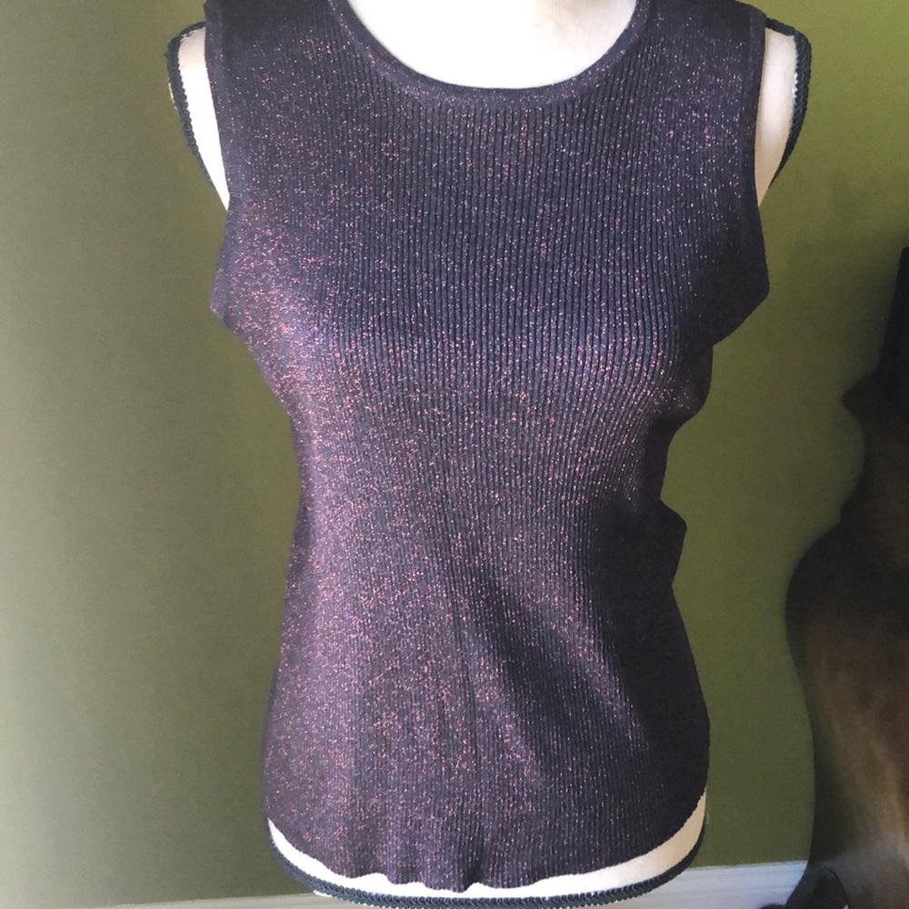 CASUAL CORNER TOP 70% Silk SZ L